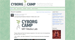 Desktop Screenshot of cyborgcamp.com