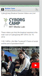 Mobile Screenshot of cyborgcamp.com